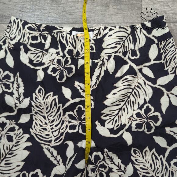 Talbots Floral Dress Pants Size 10 - Picture 4 of 6